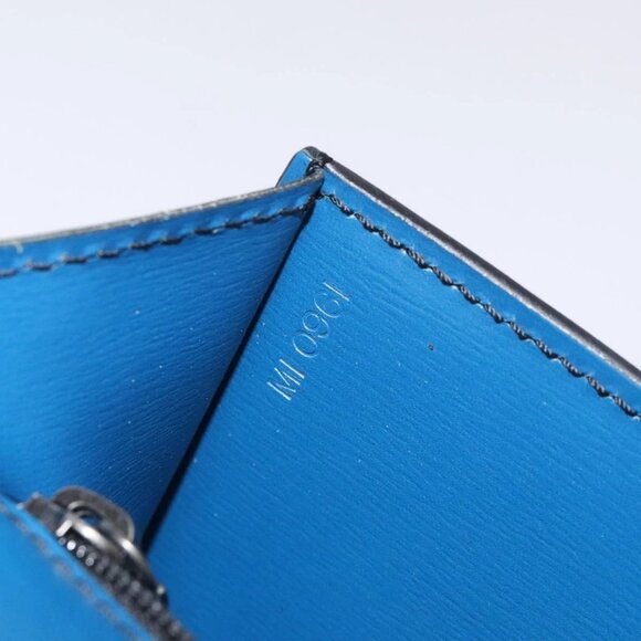 LOUIS VUITTON Epi Pochette Arche Shoulder Bag Blue M52575 LV Auth 115007 - Picture 10 of 16